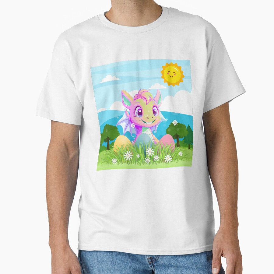 Sunny Baby Dragon - Dragon Edition by Dragon-Act-Art T-Shirts, Hoodie, Sweatshirt | BlankRebels.com (Image 1)