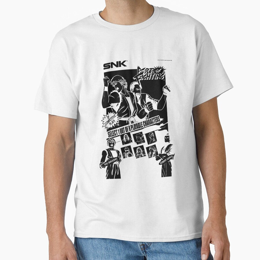 Neo Geo MVS SNK Art Of Fighting Print By Lilly and Mae by lillyandmae