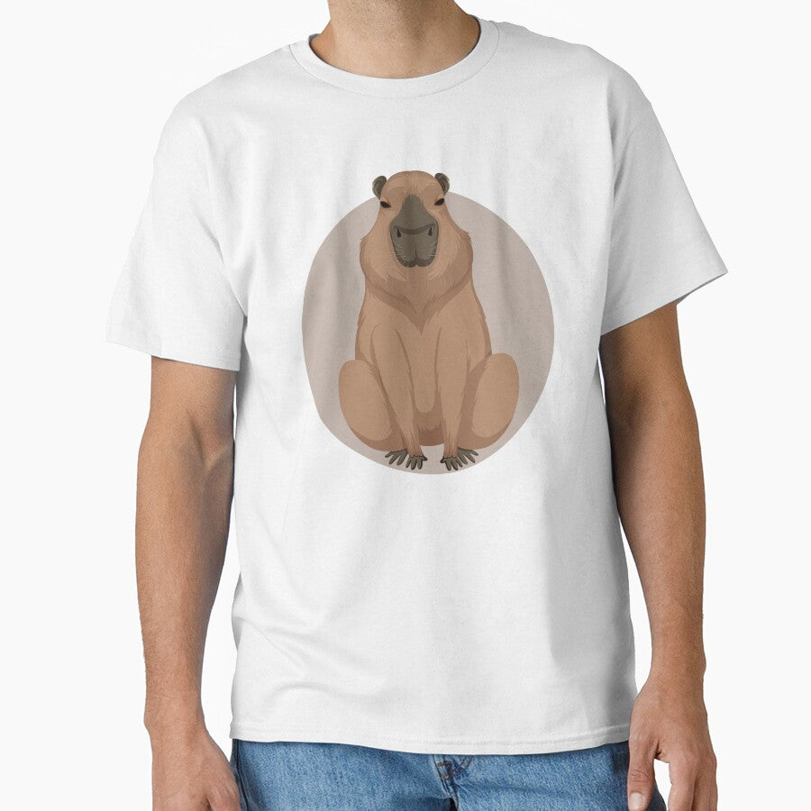 Vibin’ Capybara by AlyCastelluccio T-Shirts, Hoodie, Sweatshirt | BlankRebels.com (Image 1)