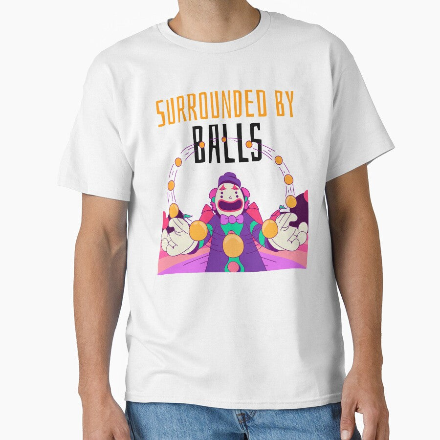 Surrounded By Balls by Teelogic T-Shirts, Hoodie, Sweatshirt | BlankRebels.com (Image 1)