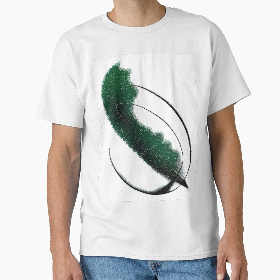 Large Black and White Green Space Abstract Art by Esterlane T-Shirts, Hoodie, Sweatshirt | BlankRebels.com (Image 1)