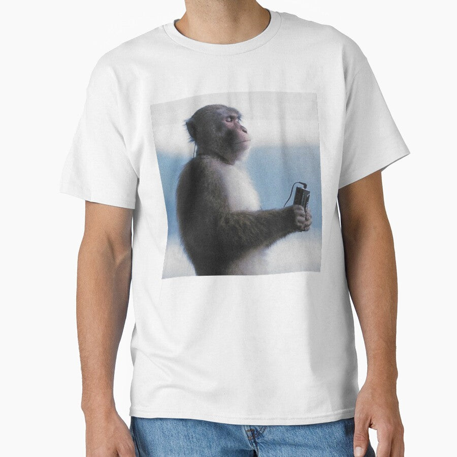 Chill monkey listening to music by sigmawears