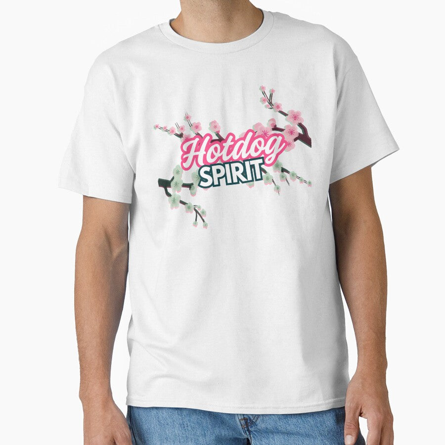 Cherry Blossom Dog by Hotdog Spirit