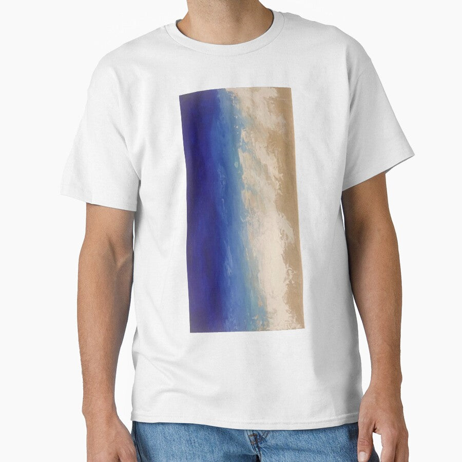 Vertical Ocean and Beach Abstract by shawnsartistry T-Shirts, Hoodie, Sweatshirt | BlankRebels.com (Image 1)