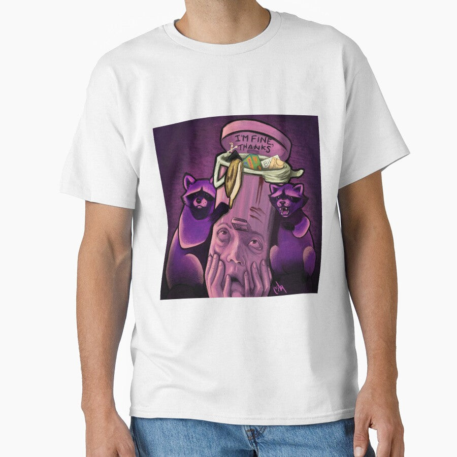 The Raccoons say I’m fine. by mxceedesigns T-Shirts, Hoodie, Sweatshirt | BlankRebels.com (Image 1)