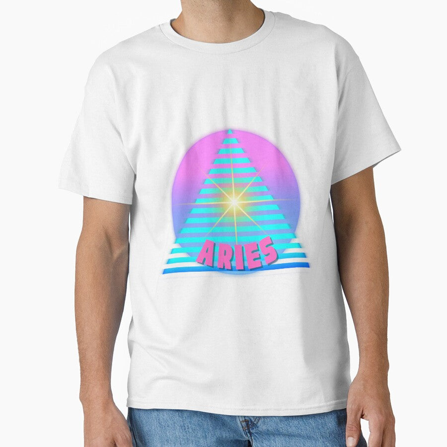 Aries 80'S Synthwave T-Shirts, Hoodie, Sweatshirt