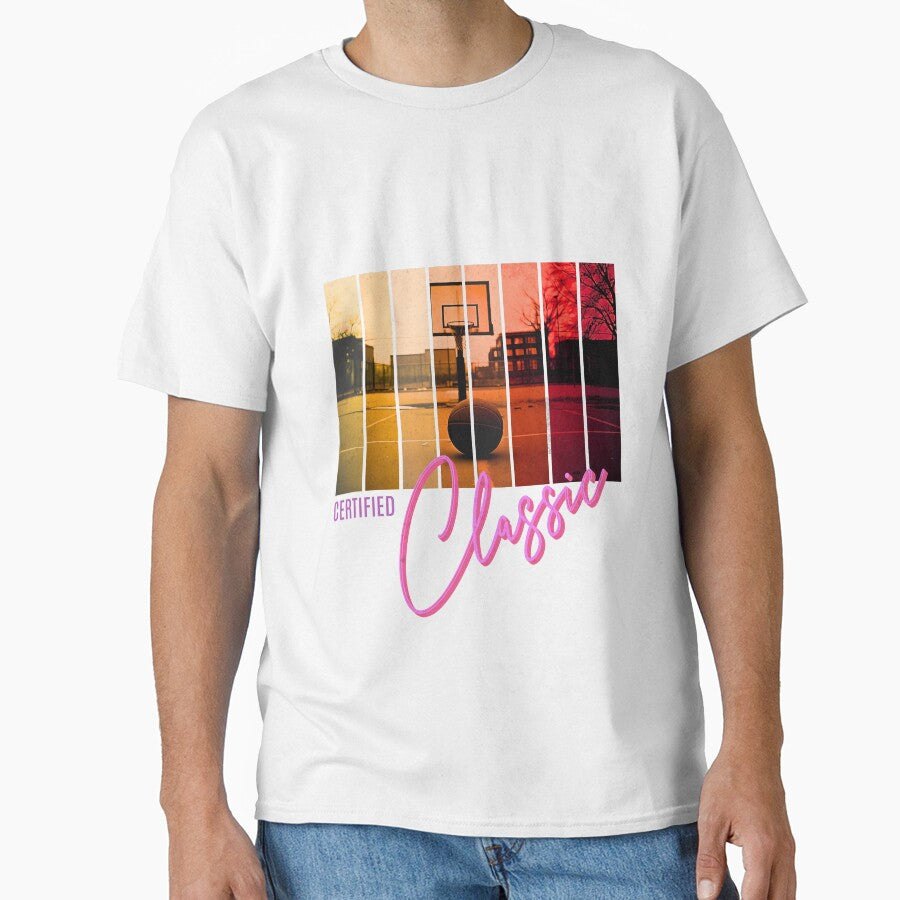 CERTIFIED CLASSIC vintage pickup basketball active t-shirt design by LongVibes Hoodie, Sweatshirt | BlankRebels.com (Image 1)