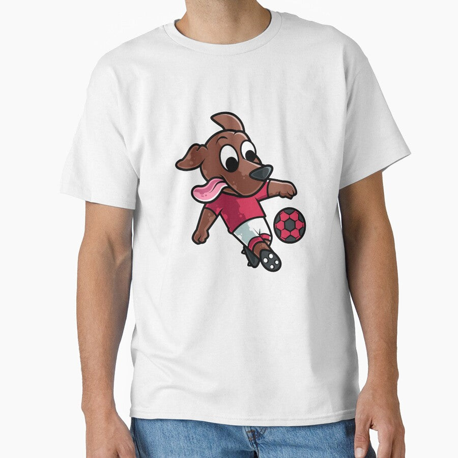 Dog Football Game Day Funny Team Sports Soccer graphic by theodoros20