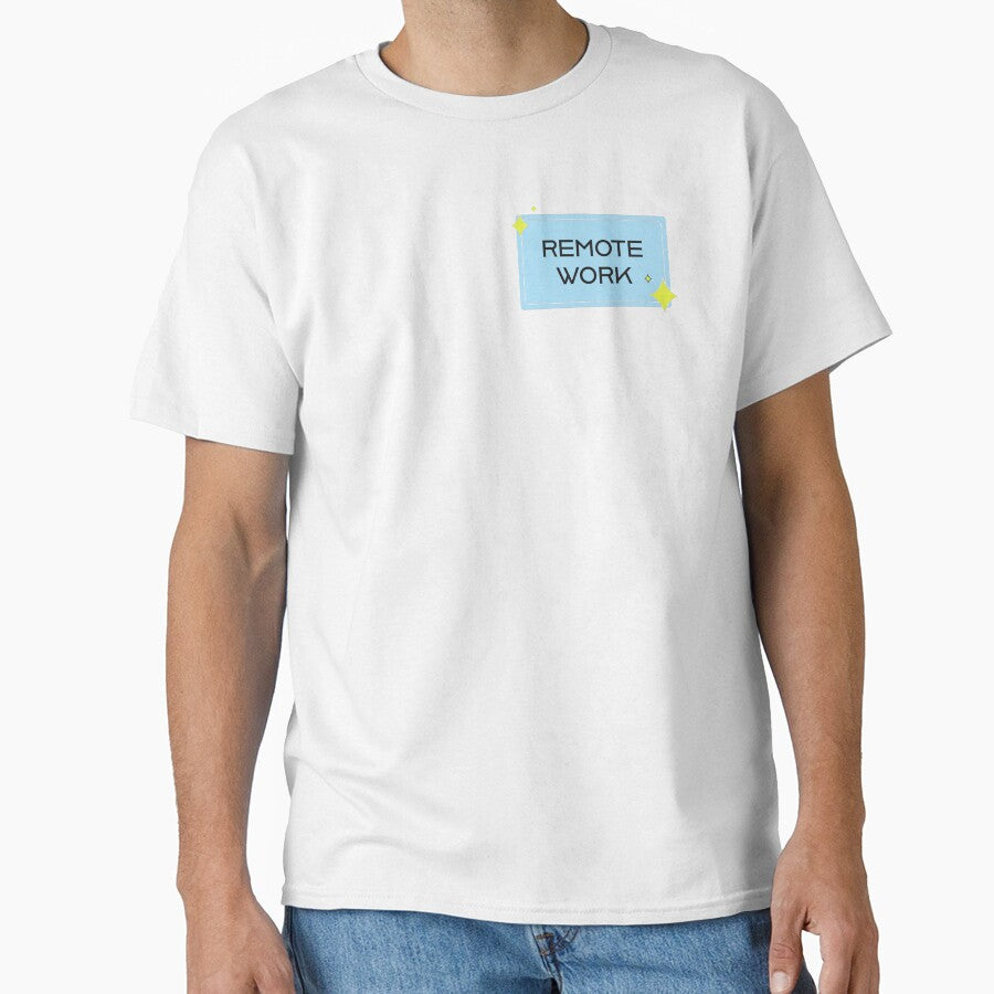 vintage design  remote work by SeniorPrint99 T-Shirts, Hoodie, Sweatshirt | BlankRebels.com (Image 1)