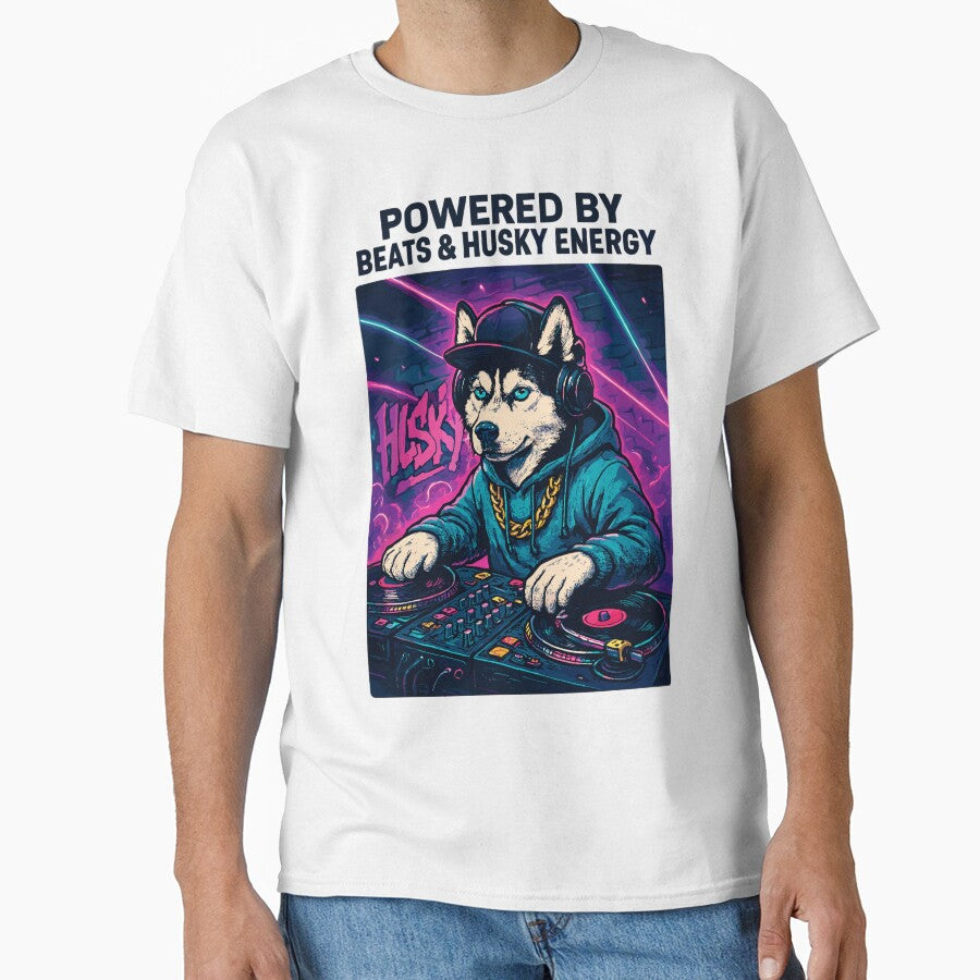 Husky DJ – Urban streetwear with Beats Energy by Pineapple-Tree T-Shirts, Hoodie, Sweatshirt | BlankRebels.com (Image 1)