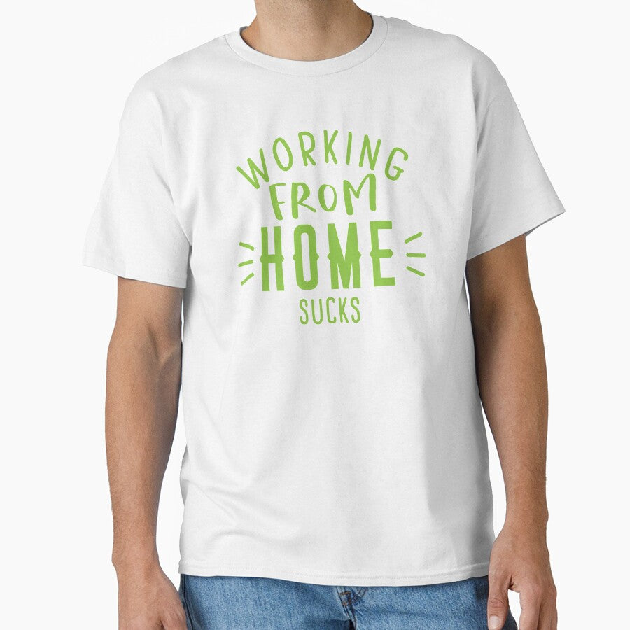 WORKING FROM HOME SUCKS by jazzydevil T-Shirts, Hoodie, Sweatshirt | BlankRebels.com (Image 1)