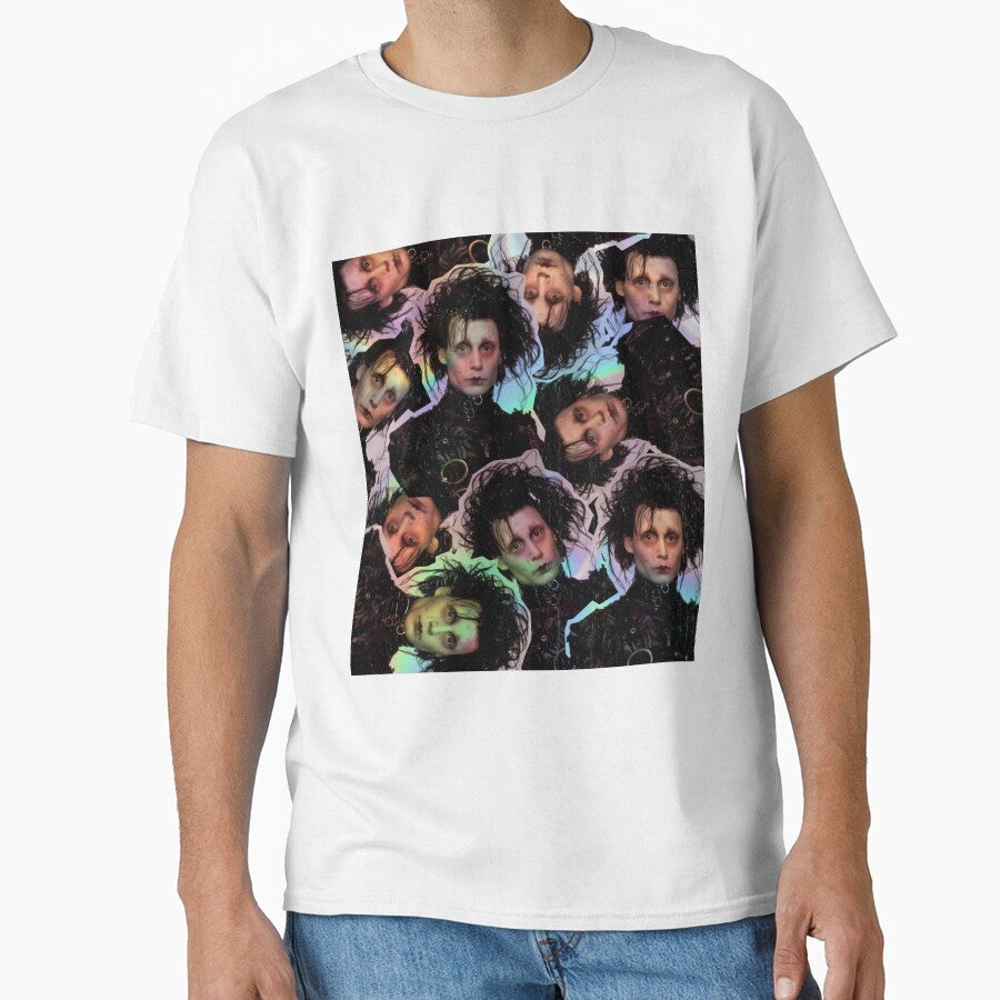 edward scissorhands art by Domi-llustra T-Shirts, Hoodie, Sweatshirt | BlankRebels.com (Image 1)