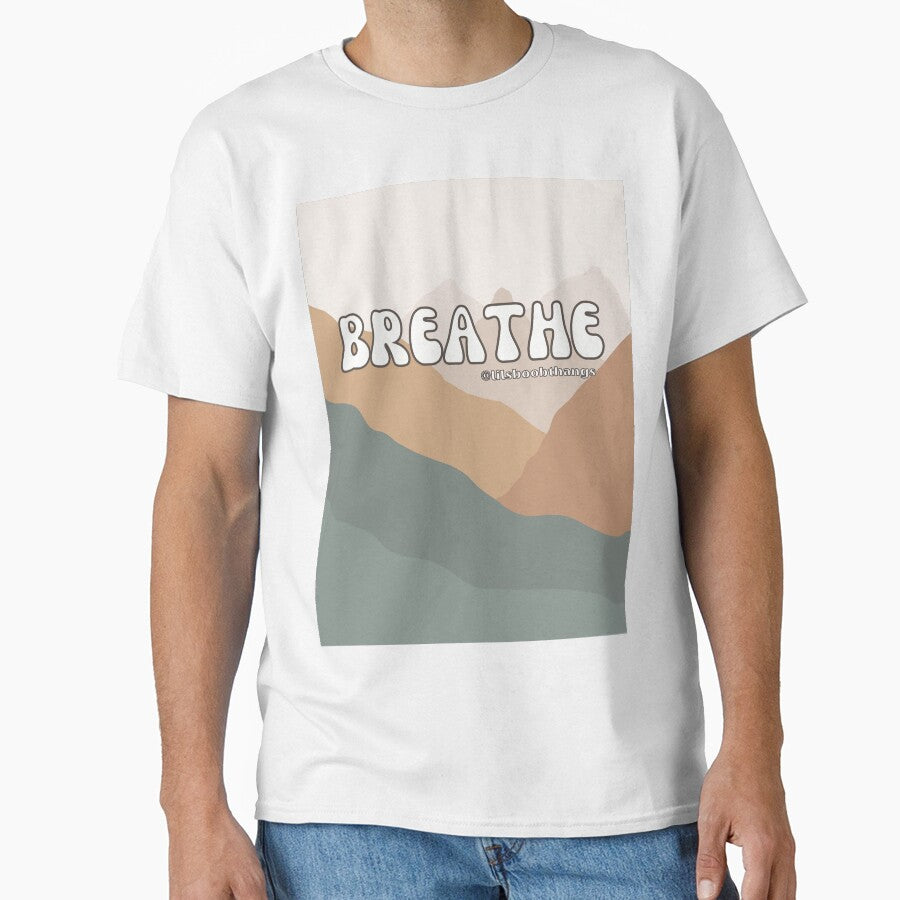 Breathe Mountain Air v9 | @lilsboobthangs by lilsboobthangs T-Shirts, Hoodie, Sweatshirt | BlankRebels.com (Image 1)