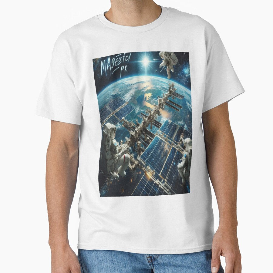 ISS Astronauts 1 by MajesticPx T-Shirts, Hoodie, Sweatshirt | BlankRebels.com (Image 1)