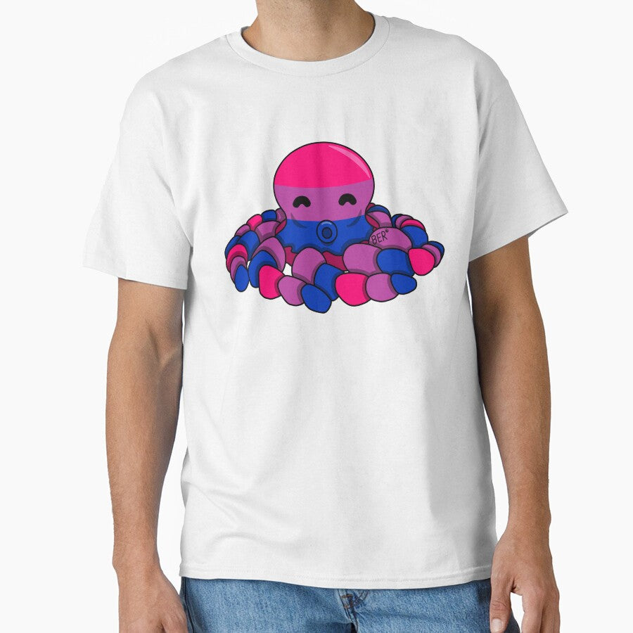 Bisexual Pride Fidget Octopus by SentABear T-Shirts, Hoodie, Sweatshirt | BlankRebels.com (Image 1)