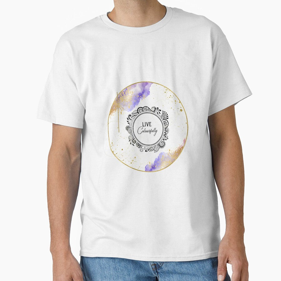 Live Colourfully Mandala Art by ThatMandalaShop T-Shirts, Hoodie, Sweatshirt | BlankRebels.com (Image 1)