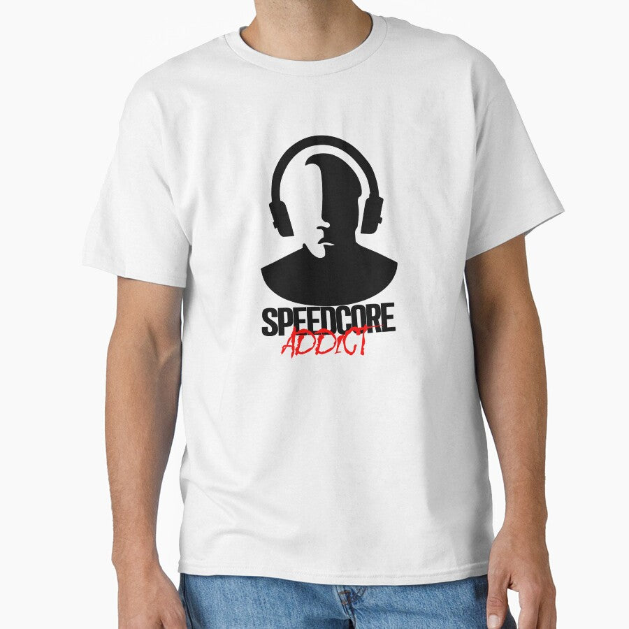 Speedcore Addict Black T-Shirts, Hoodie, Sweatshirt