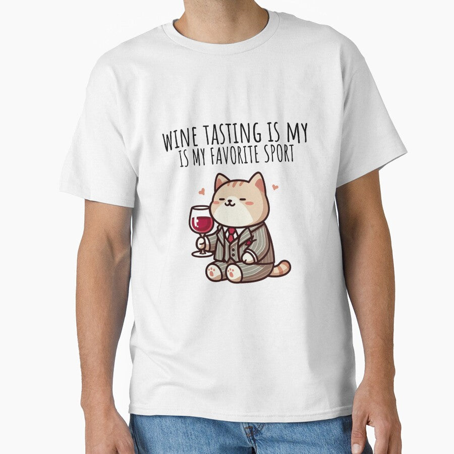 Wine Tasting Cat by LemuellTrends