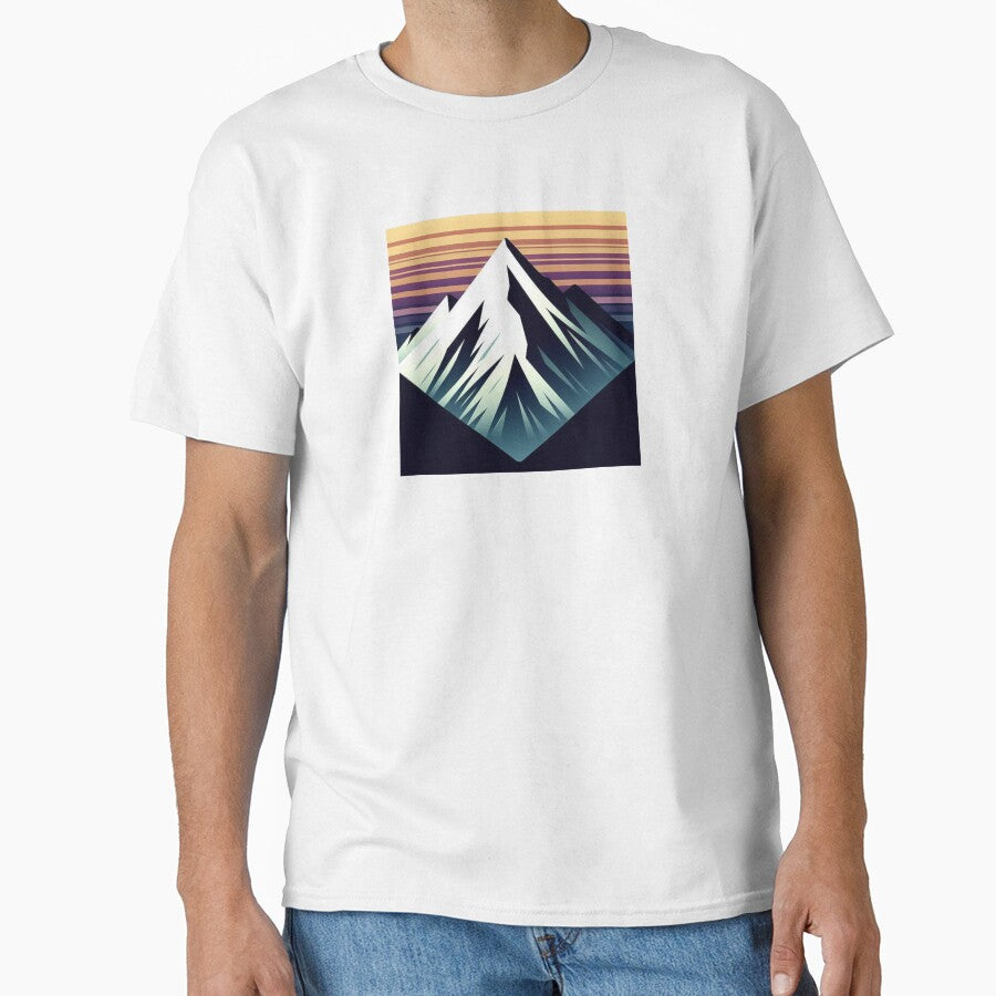 Mountain print by Remarkablesyrup T-Shirts, Hoodie, Sweatshirt | BlankRebels.com (Image 1)