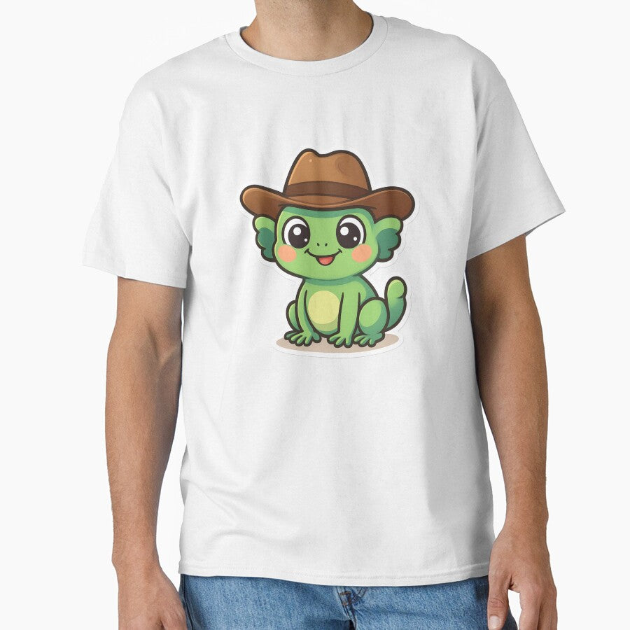 Cowboy Frog Cartoon – Yeehaw Frog Design by StickyGuys T-Shirts, Hoodie, Sweatshirt | BlankRebels.com (Image 1)