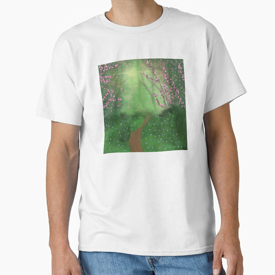 Forest path by Famjoillustrate T-Shirts, Hoodie, Sweatshirt | BlankRebels.com (Image 1)