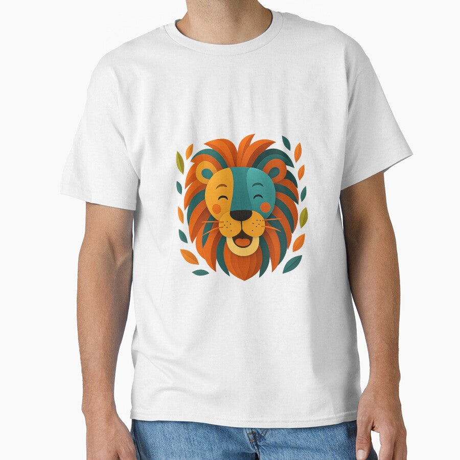A Happy Lion – Bold, Beautiful & Perfect for Big Cat Lovers! by amiplay T-Shirts, Hoodie, Sweatshirt (Image 1)