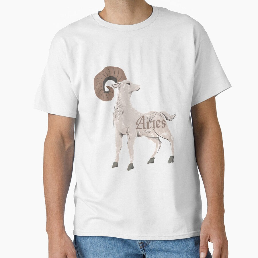 Aries Zodiac Sign Horoscope Constellation Retro Vintage Ram by Wangfu-tees Hoodie, Sweatshirt | BlankRebels.com (Image 1)