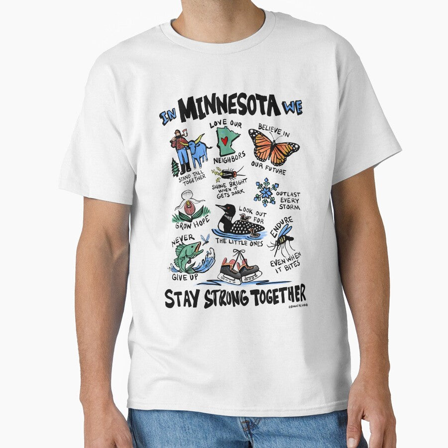 Minnesota Rules Full Color - Minnesota Strong by Bonnie Bee’s Minnesota Strong Shop T-Shirts, Hoodie, Sweatshirt (Image 1)