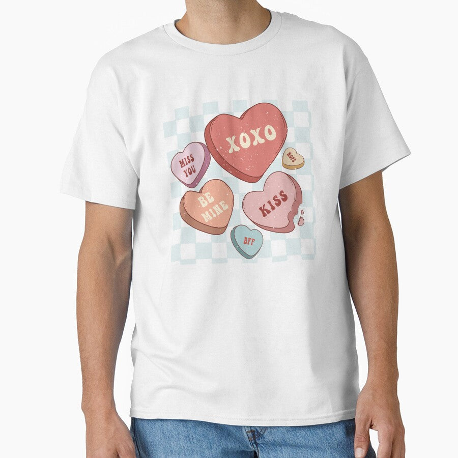 retro valentine heart candy vintage design by PERsonalthreads T-Shirts, Hoodie, Sweatshirt | BlankRebels.com (Image 1)
