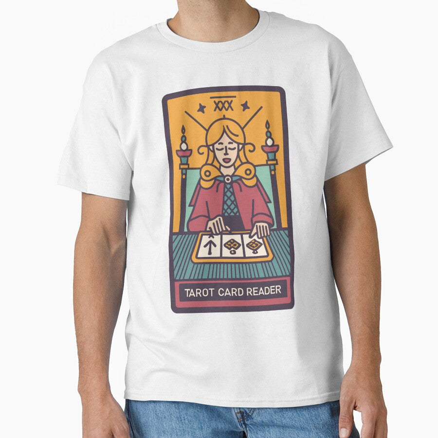 Professional Tarot Card Reader Card Illustration by EmeraldeaArt T-Shirts, Hoodie, Sweatshirt | BlankRebels.com (Image 1)