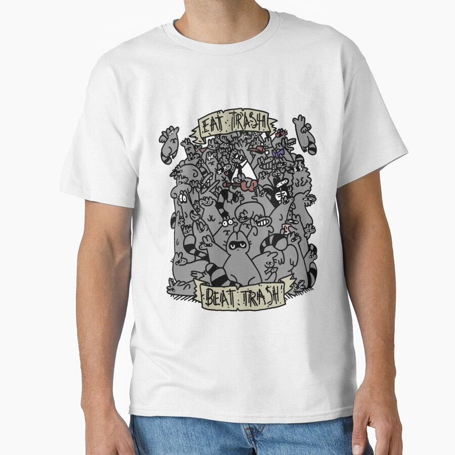 EAT TRASH / BEAT TRASH by izzyfrench T-Shirts, Hoodie, Sweatshirt | BlankRebels.com (Image 1)
