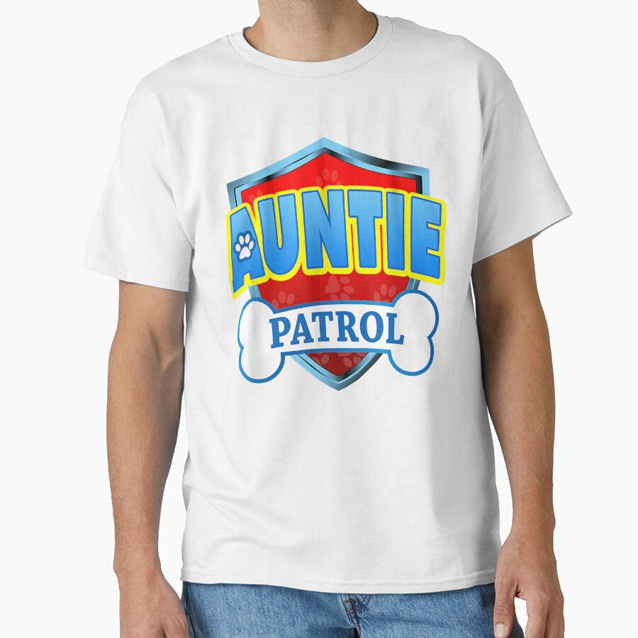 Creative Nimble Enthusiasm Relief Cute Funny Auntie Patrol - Dog Mom, Dad For Men Women Vintage by... (Image 1)
