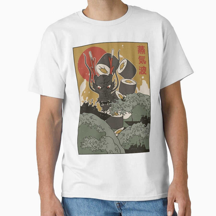 Great Sushi Dragon by LRCollections T-Shirts, Hoodie, Sweatshirt | BlankRebels.com (Image 1)