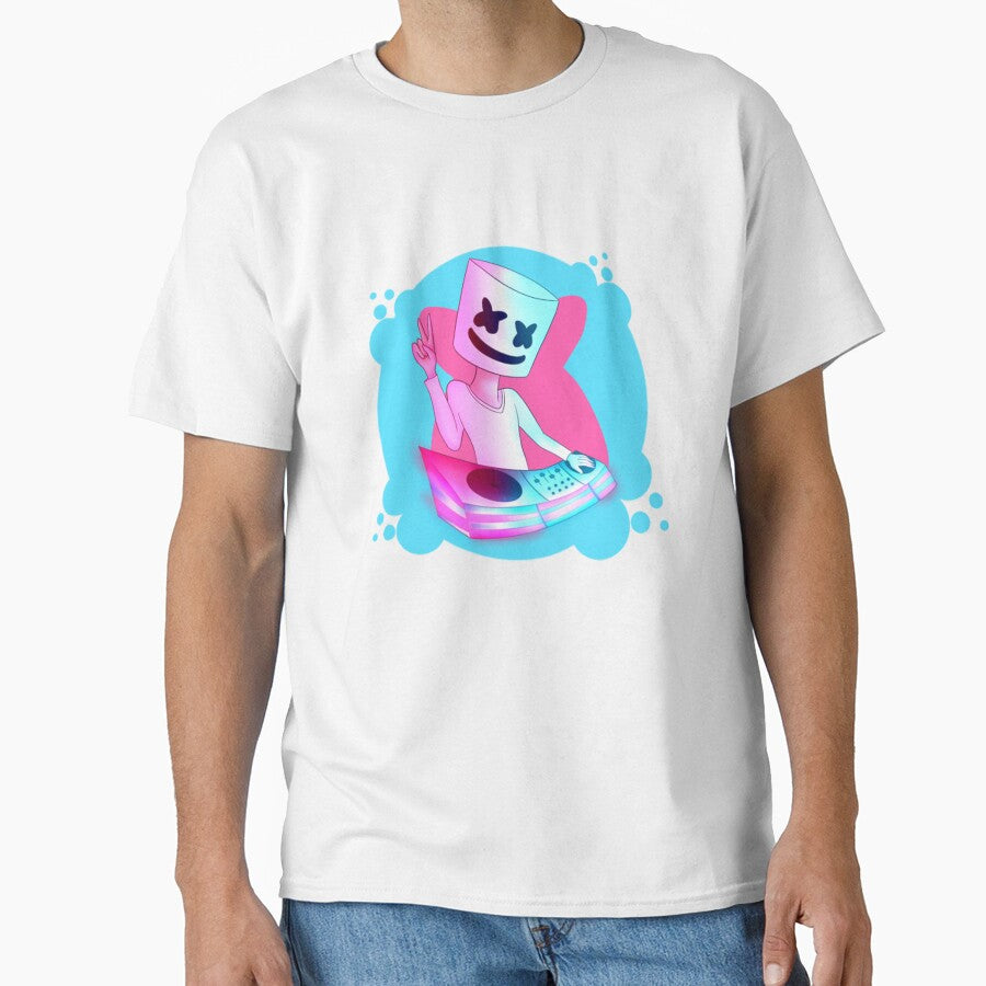 Marshmello DJ by FrenchArtee T-Shirts, Hoodie, Sweatshirt | BlankRebels.com (Image 1)