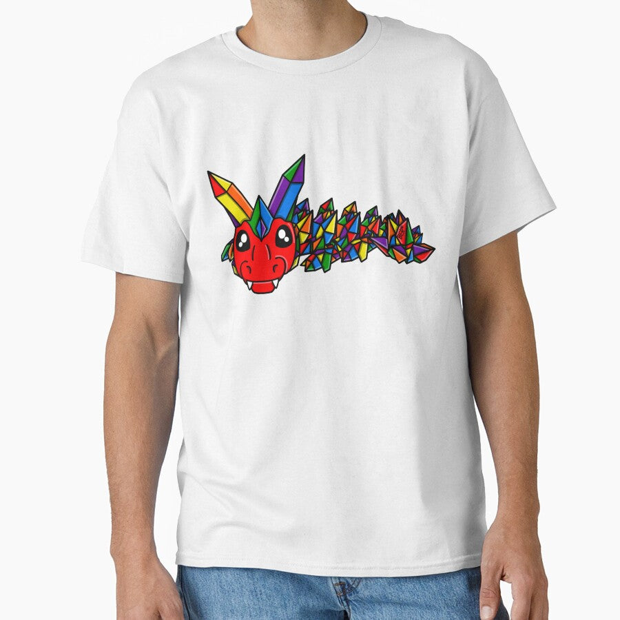 Rainbow Pride Crystal Fidget Dragon by SentABear T-Shirts, Hoodie, Sweatshirt | BlankRebels.com (Image 1)