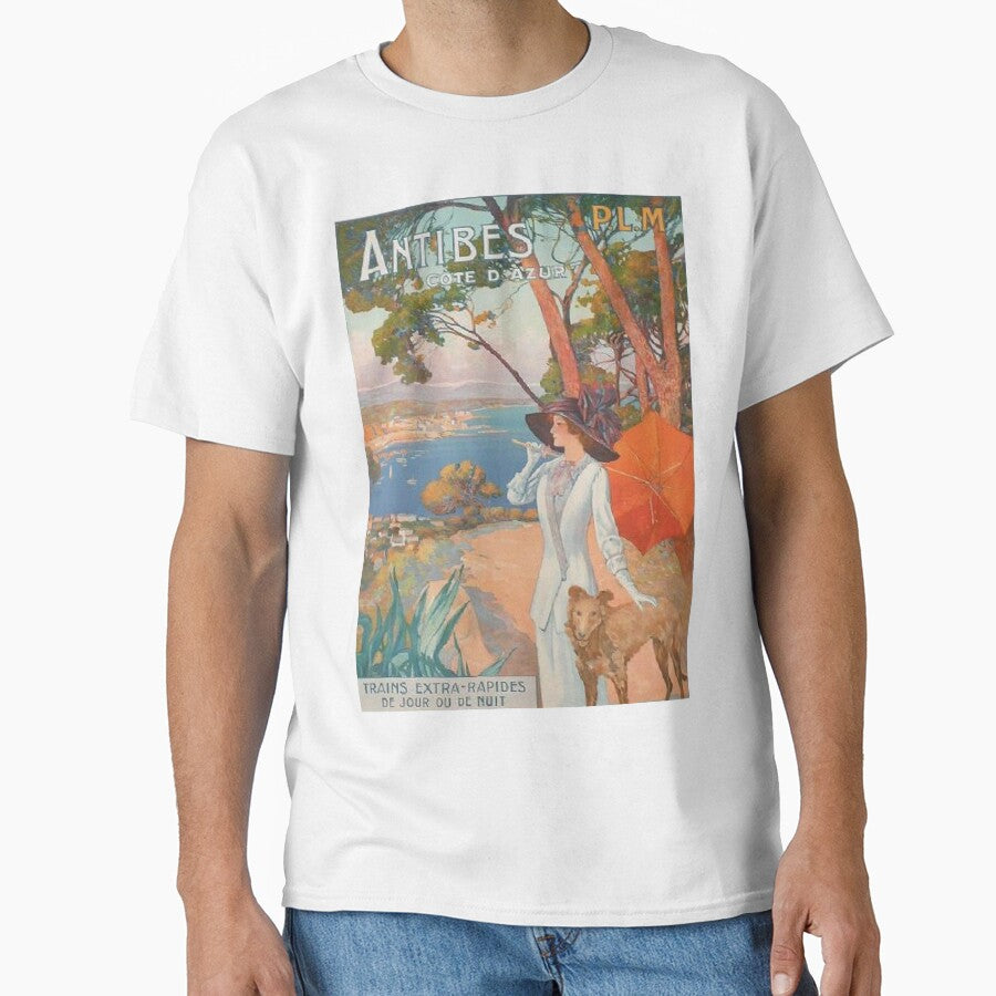 Antibes France Vintage Travel by cutesy T-Shirts, Hoodie, Sweatshirt | BlankRebels.com (Image 1)