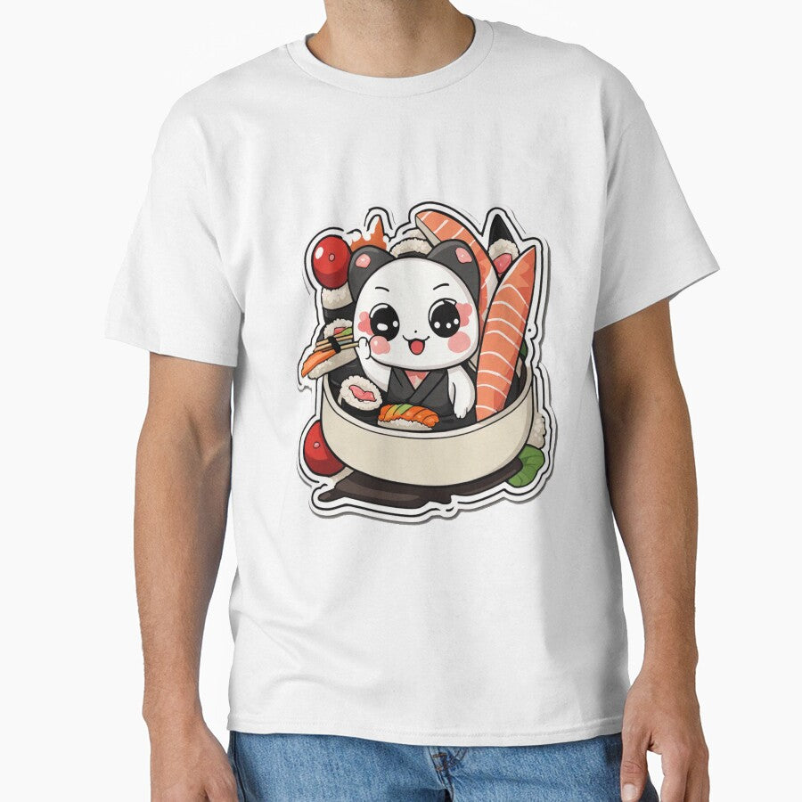 sushi panda by Recota T-Shirts, Hoodie, Sweatshirt | BlankRebels.com (Image 1)