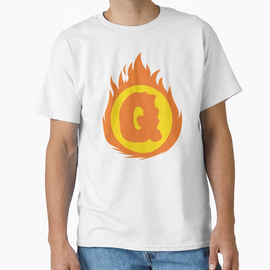Superhero Letter Q. Fire Insignia by mgulin