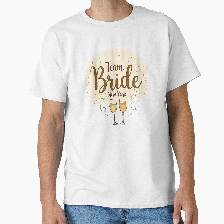 Team Bride Party in New York by JunelOfficial T-Shirts, Hoodie, Sweatshirt | BlankRebels.com (Image 1)