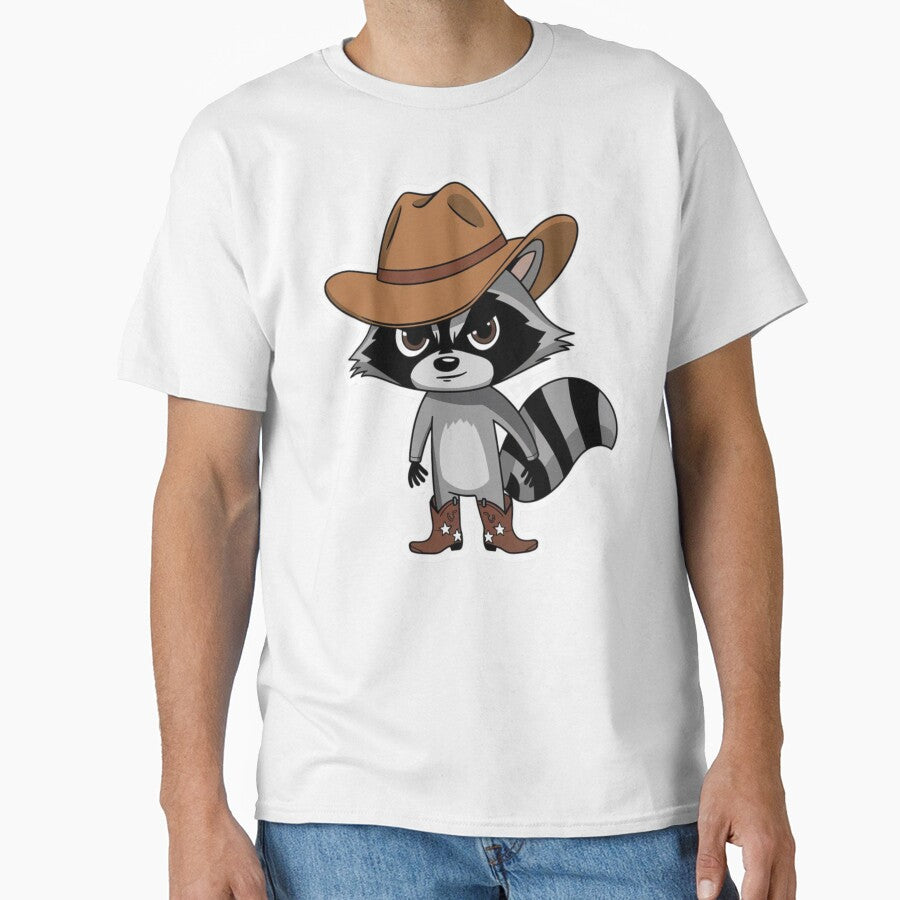 Country Western Cowboy Raccoon Trash Panda by Merch-Kitsune T-Shirts, Hoodie, Sweatshirt | BlankRebels.com (Image 1)
