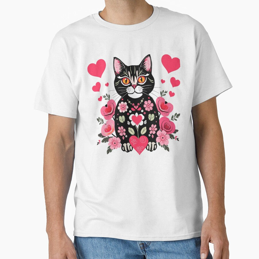 Lovely floral kitty by Roxburylane T-Shirts, Hoodie, Sweatshirt | BlankRebels.com (Image 1)