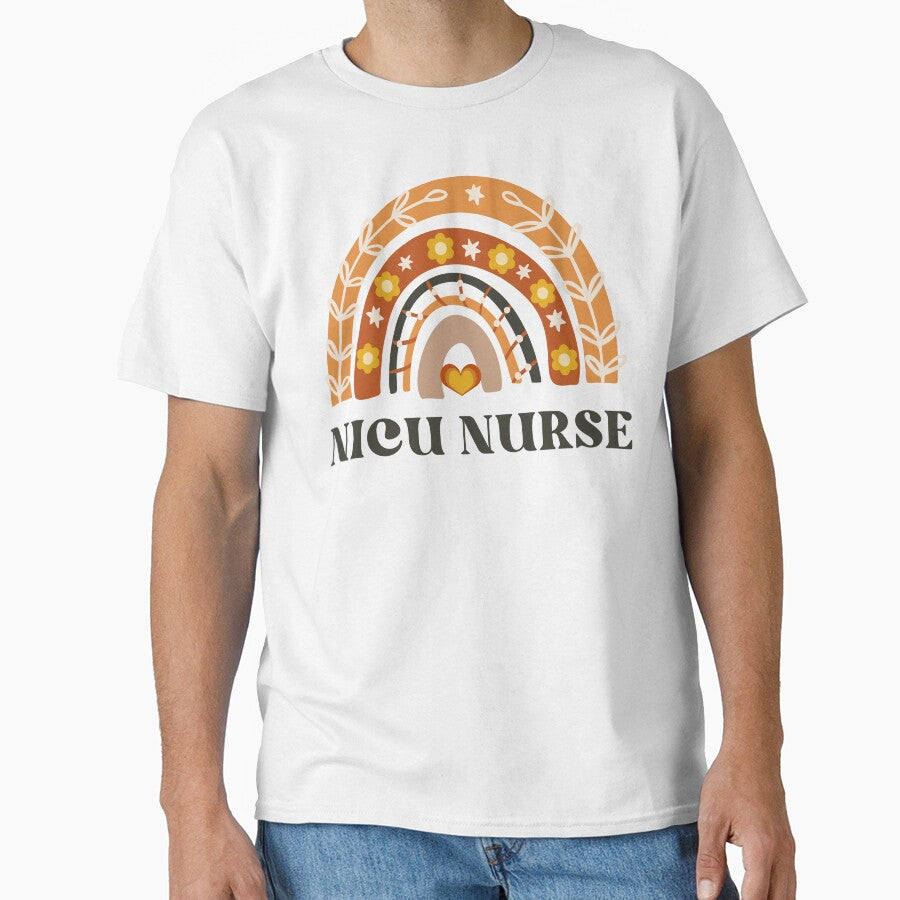 NICU Nurse Vintage Rainbow by AsinusAS T-Shirts, Hoodie, Sweatshirt | BlankRebels.com (Image 1)