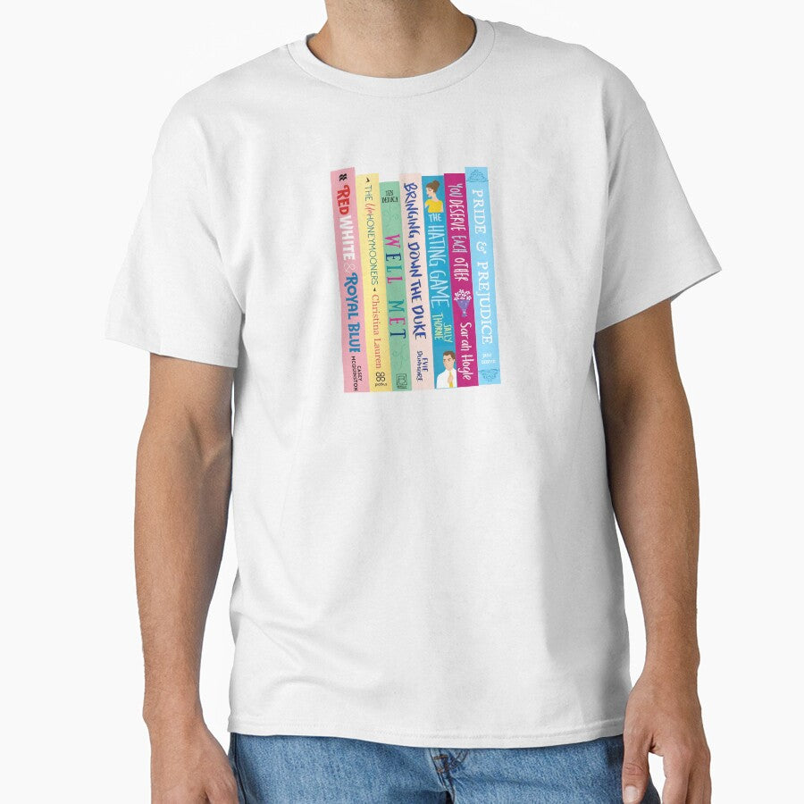 Romance Books Stack- Enemies to Lovers by erinaceous T-Shirts, Hoodie, Sweatshirt | BlankRebels.com (Image 1)