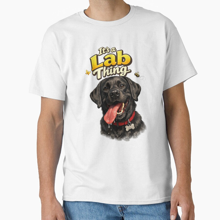 Funny Black Lab Shirt – It’s a Lab Thing – Cute Labrador Retriever Dog Lover Gift by 486DesignCo