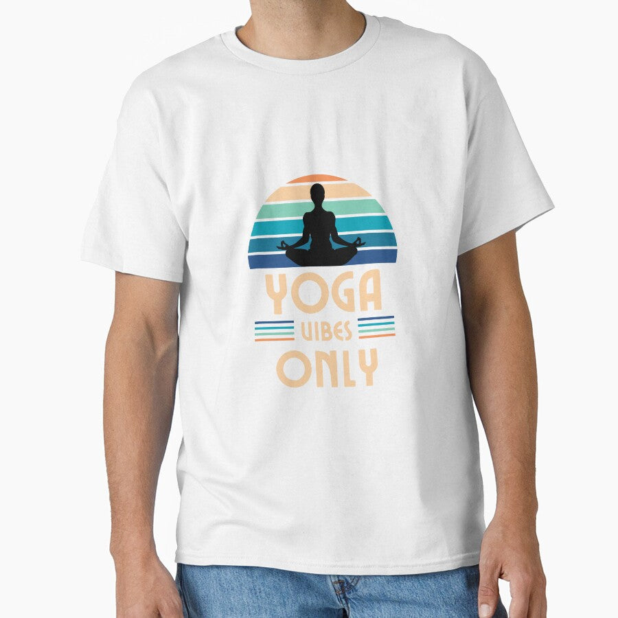 Yoga vibes only by TPrintHub T-Shirts, Hoodie, Sweatshirt | BlankRebels.com (Image 1)