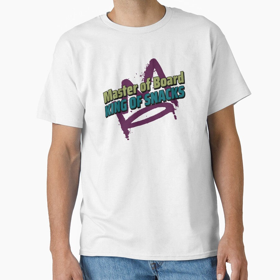 Master of Board, King of Snacks by BestMerchnTees T-Shirts, Hoodie, Sweatshirt | BlankRebels.com (Image 1)