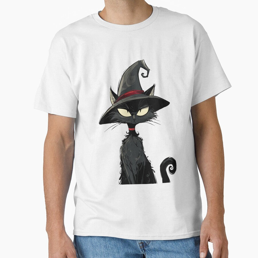 Spooky Halloween Black Cat by bapupa T-Shirts, Hoodie, Sweatshirt | BlankRebels.com (Image 1)