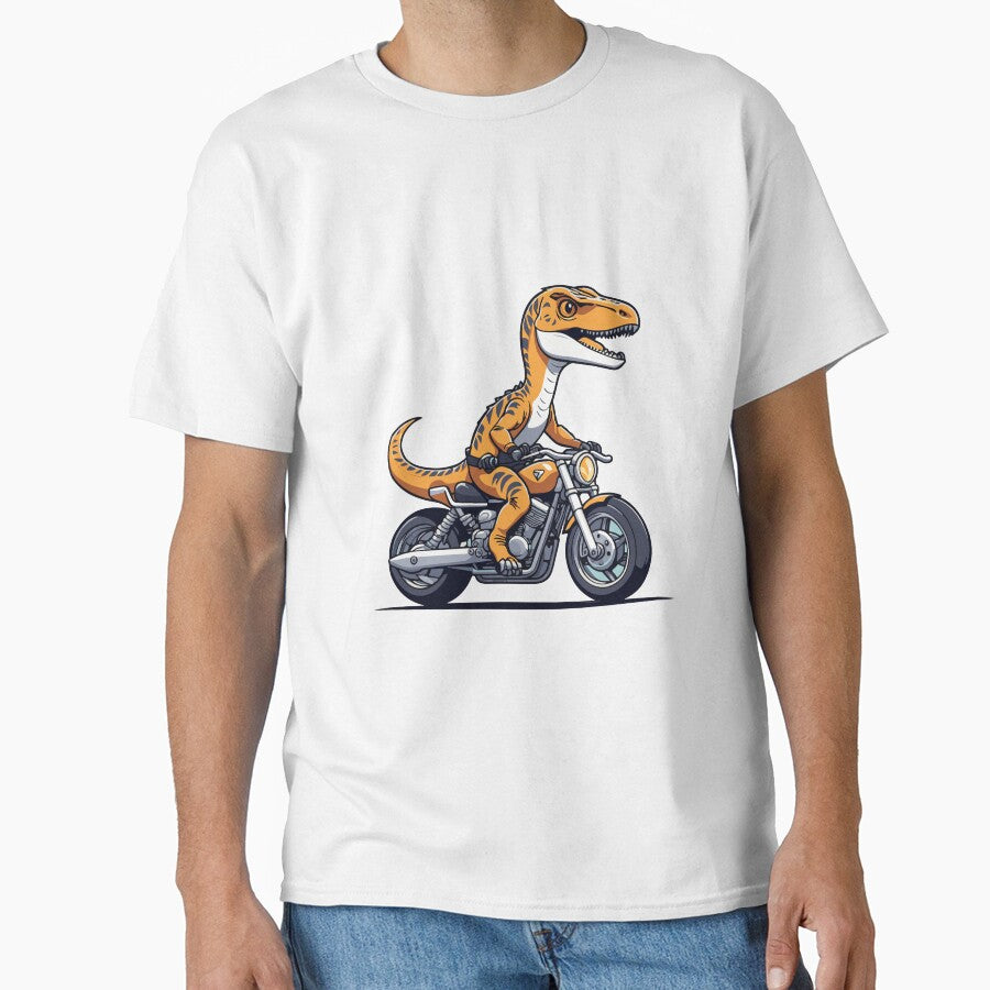 Biker dinosaur by Atlantico54 T-Shirts, Hoodie, Sweatshirt | BlankRebels.com (Image 1)