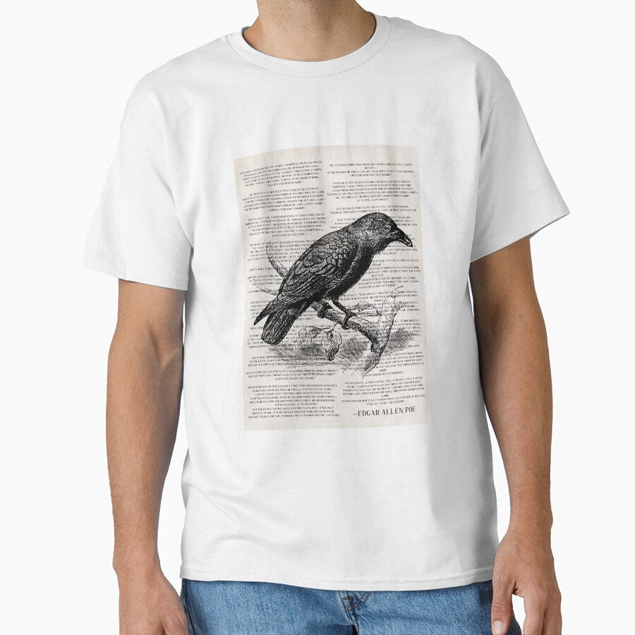 The Raven Poetry by ArtsyShachar T-Shirts, Hoodie, Sweatshirt | BlankRebels.com (Image 1)