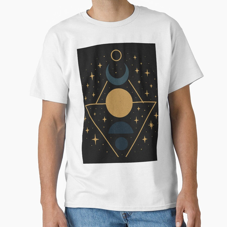 "Mystic Geometry Under Starry Skies" by Jadinked T-Shirts, Hoodie, Sweatshirt | BlankRebels.com (Image 1)